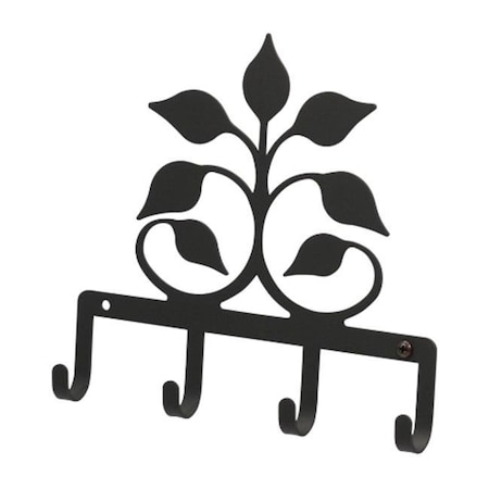 Village Wrought Iron Village Wrought Iron KH-109 Leaf Fan Key Holder KH-109